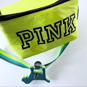 PINK Victoria’s Secret logo neon lunch bag